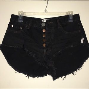 One Teaspoon Jean Shorts